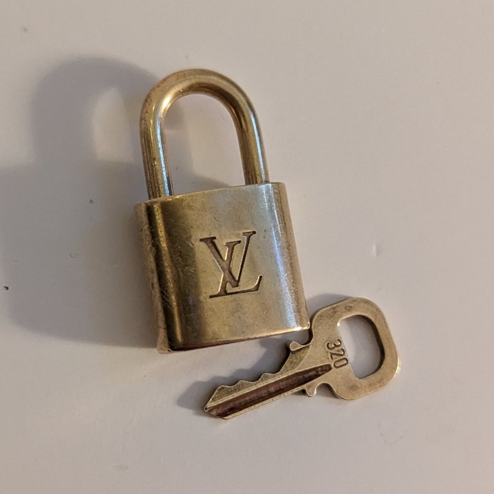 Vintage Louis Vuitton Lock and Key